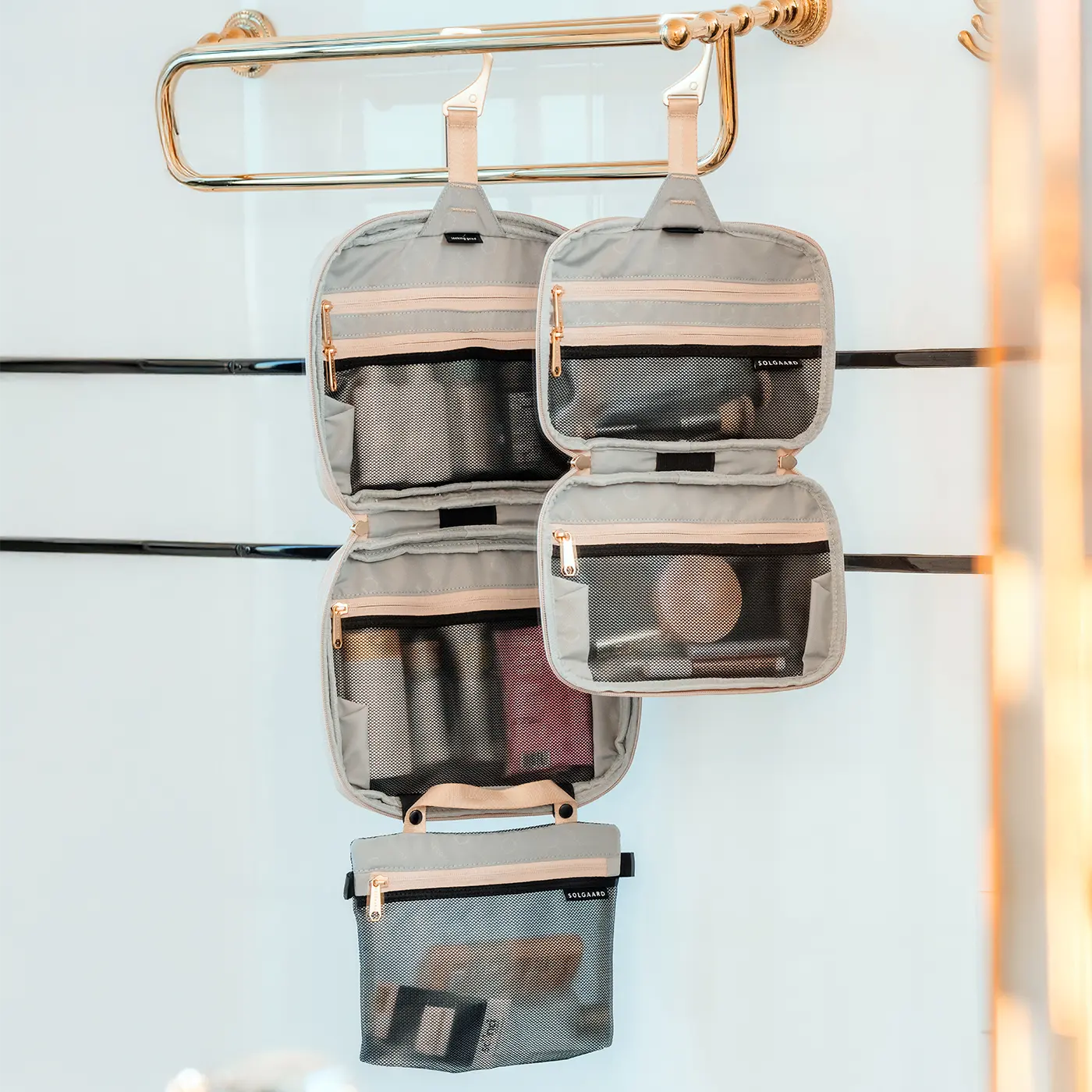 Trio Hanging Toiletry Kit