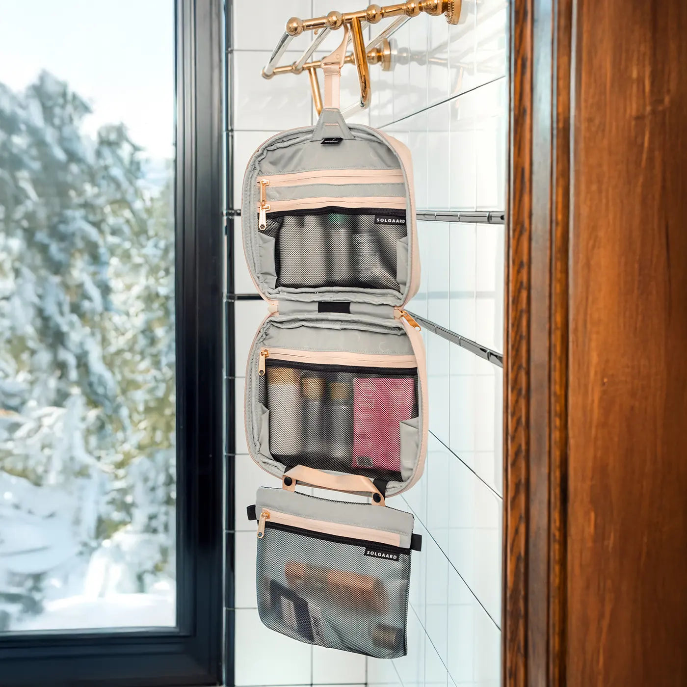 Trio Hanging Toiletry Kit